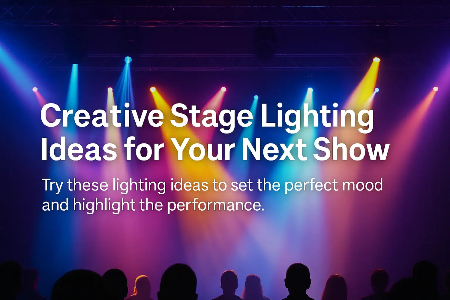 Creative Stage Lighting Ideas for Weddings and Events