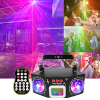 Double-headed magic ball party light