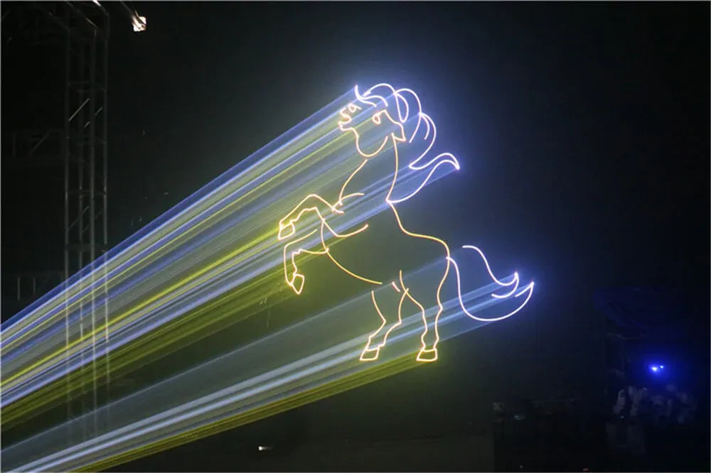 Is Achieving 3D Effects Possible at a Laser Show?