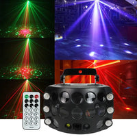 5 in 1 RGB laser rain butterfly laser light-B23