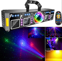 Six-in-one stage laser beam light
